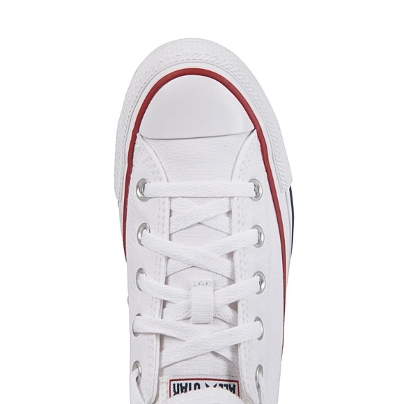 CONVERSE Shoes All Star Chuck Taylor Low Top White Sneakers Unisex Size 11/13 - Picture 4 of 7